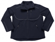 Tampa softshell stretchjack kleur donkermarine 