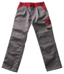 Torino broek kleur antraciet/rood  