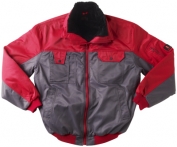 Bolzano Pilotjack Kleur Antraciet/Rood  