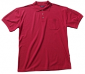 Borneo Poloshirt Kleur Rood  